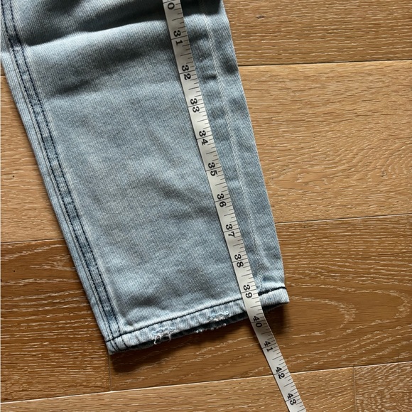 Vintage Inspired Design Lab Denim Size 26 Distressed Patchwork Jeans - Picture 4 of 16